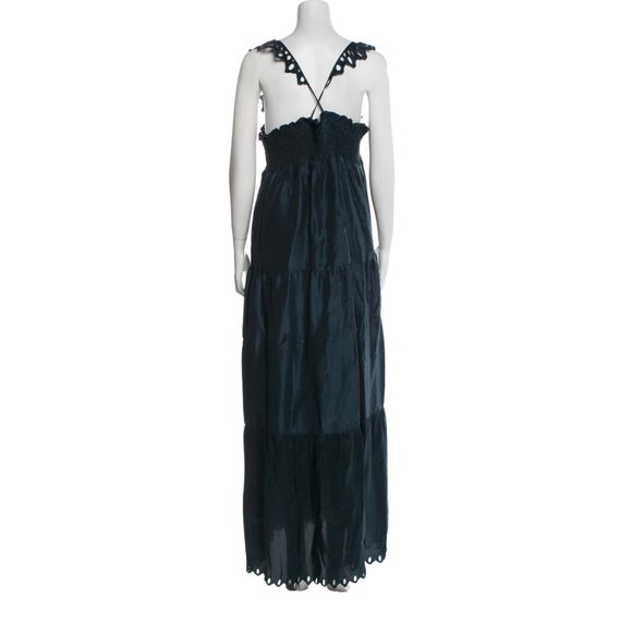 VANESSA BRUNO ATHÉ Silk Long Dress w/ Tags Size: M | US6, FR38 - Picture 3 of 5